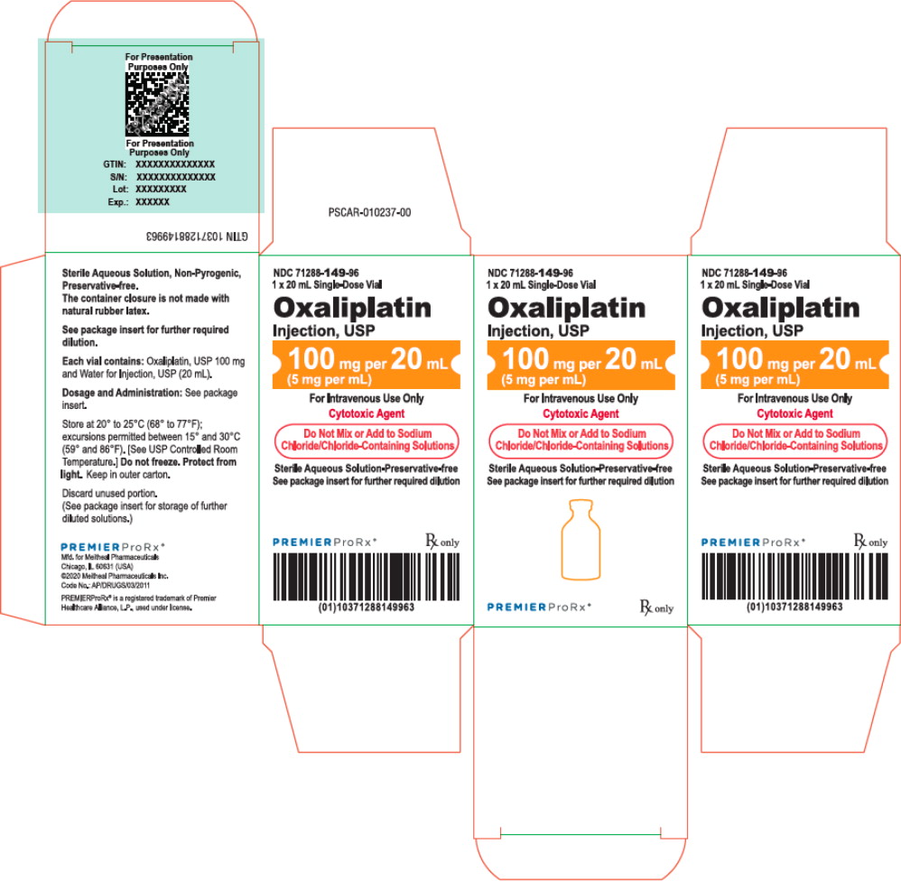 Principal Display Panel - Oxaliplatin Injection, USP 100 mg Carton