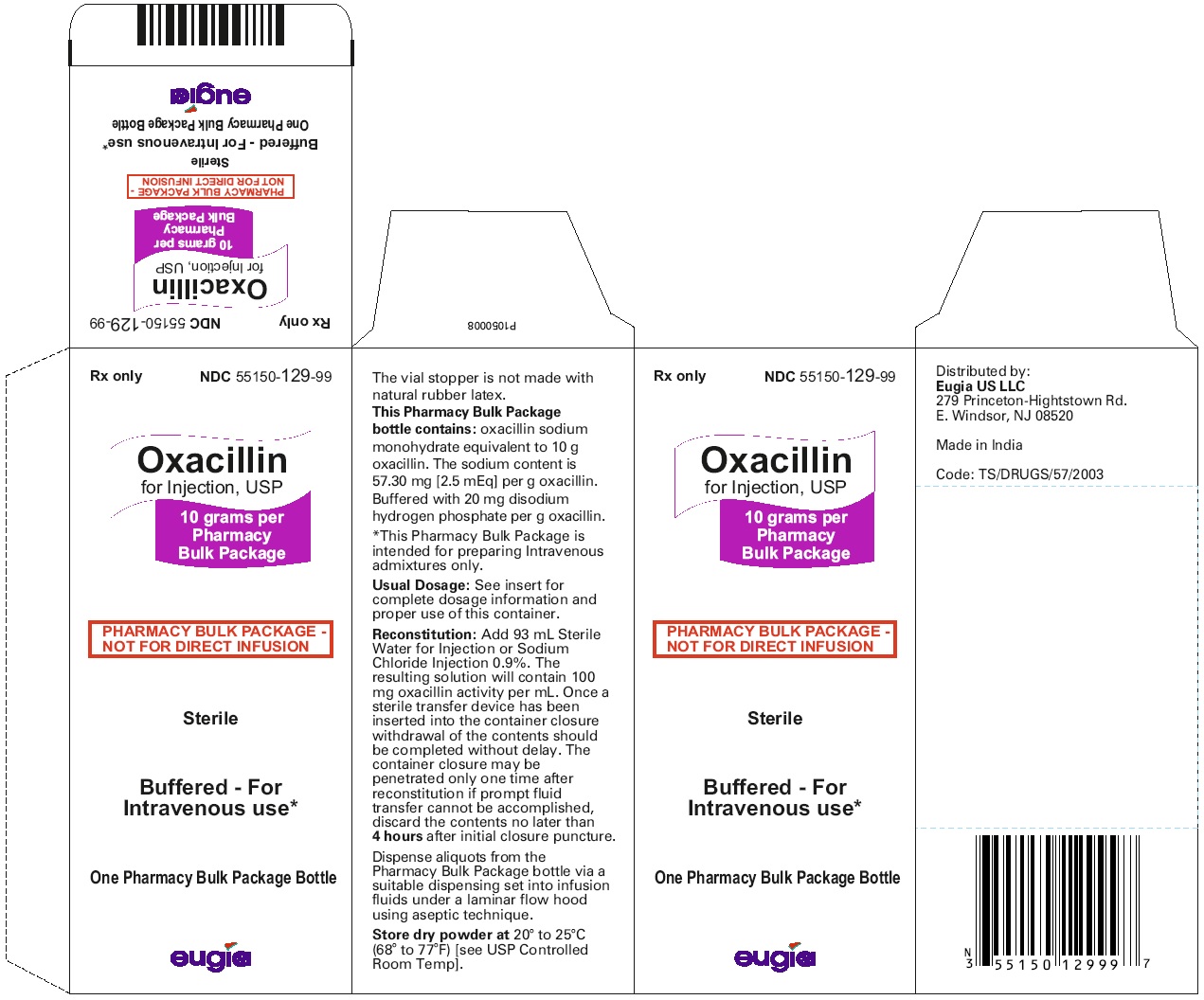PACKAGE LABEL-PRINCIPAL DISPLAY PANEL - 10 grams Pharmacy Bulk Package Carton Label