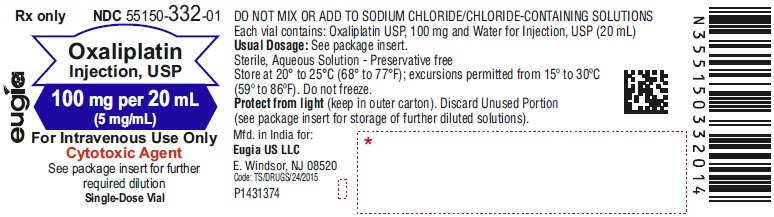 PACKAGE LABEL-PRINCIPAL DISPLAY PANEL-100 mg per 20 mL (5 mg/mL) - Container Label