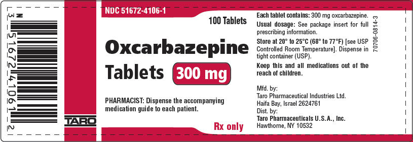 Principal Display Panel - 300 mg Tablet Bottle Label