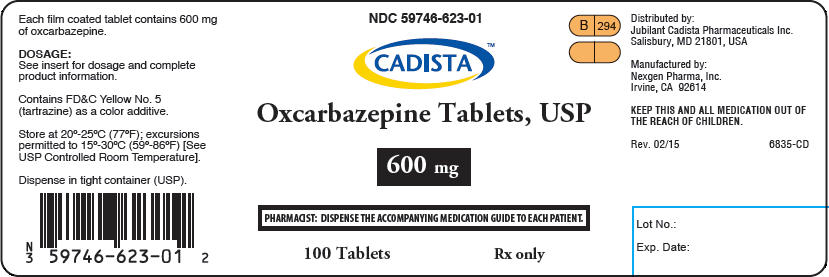 Principal Display Panel - 600 mg Tablet Bottle Label