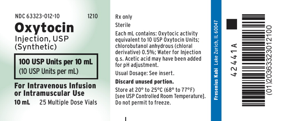 PACKAGE LABEL – PRINCIPAL DISPLAY – Oxytocin 10 mL Multiple Dose Vial Tray Label
