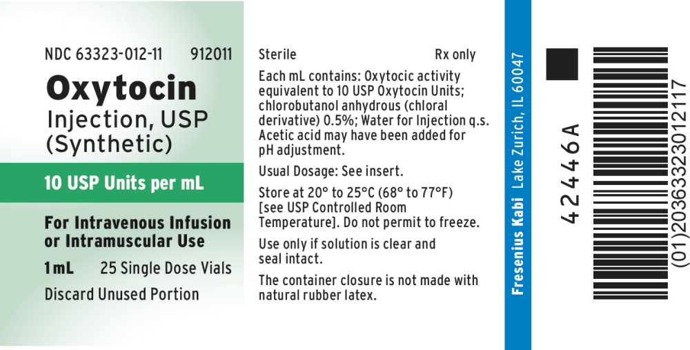 PACKAGE LABEL – PRINCIPAL DISPLAY – Oxytocin 30 mL Multiple Dose Vial Tray Label
