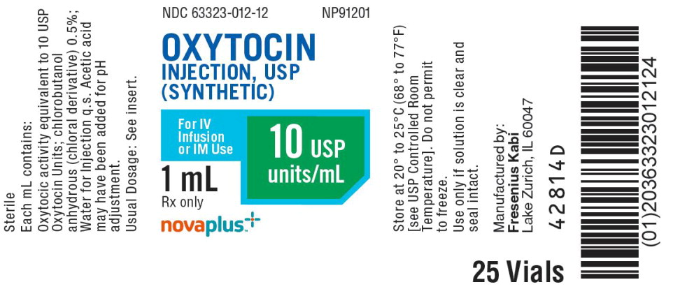 PACKAGE LABEL - PRINCIPAL DISPLAY - Oxytocin 1 mL Vial Tray Label
