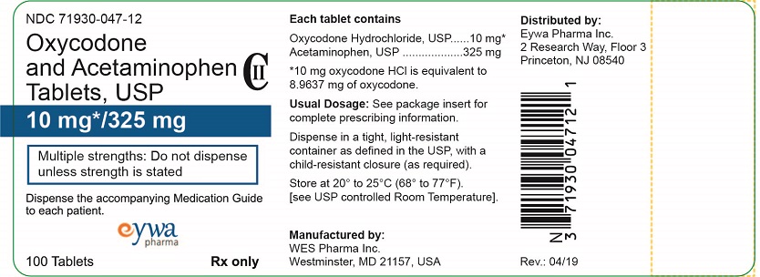 Oxycodone And Acetaminophen Oxycodone Hydrochloride 7.5 Mg, Acetaminophen 7.5 Mg safe for breastfeeding