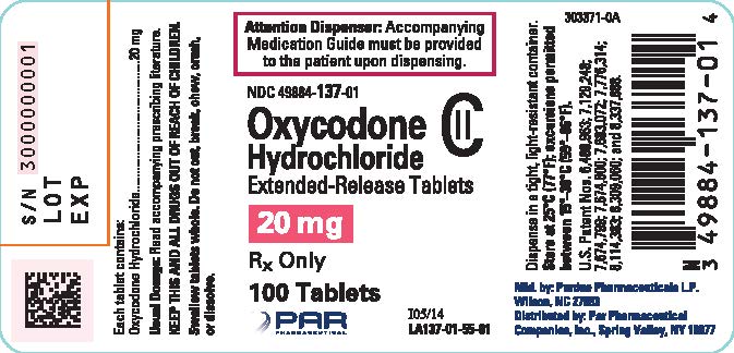 Oxycodone 20mg 100s Label 137-01.jpg