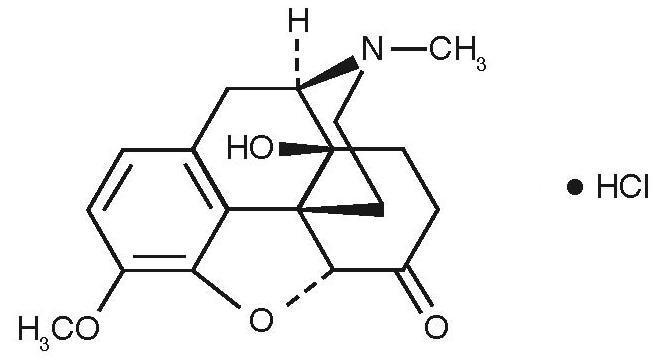 oxycodone-hcl-molec-struc