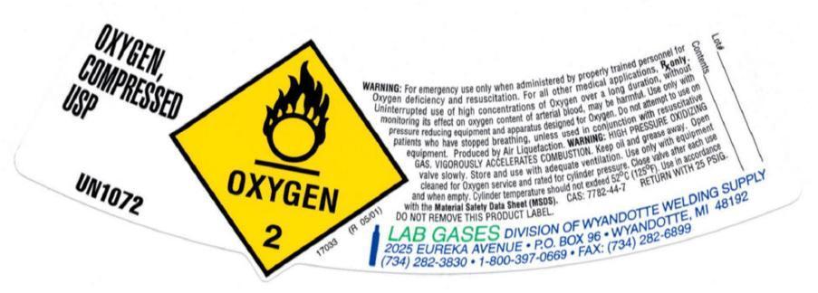 oxygen label one