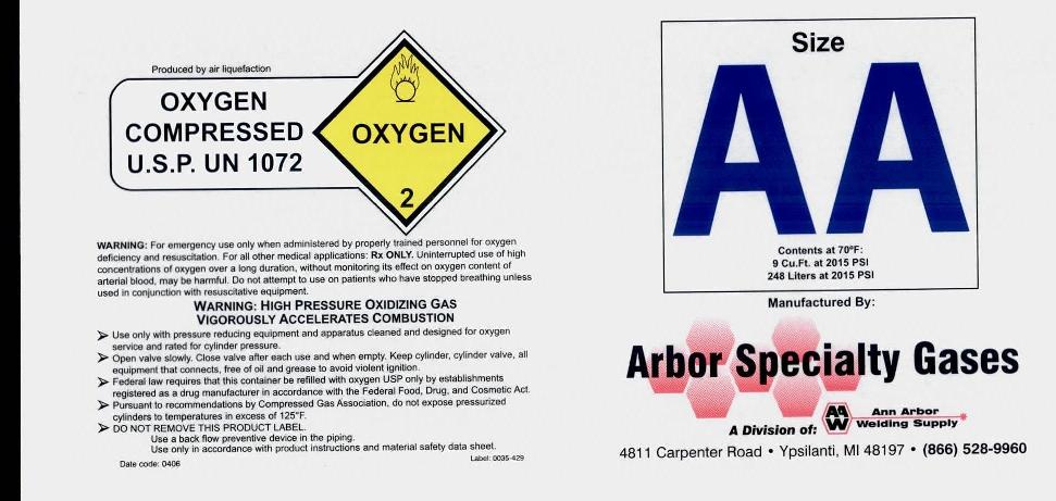 Oxygen Label 3