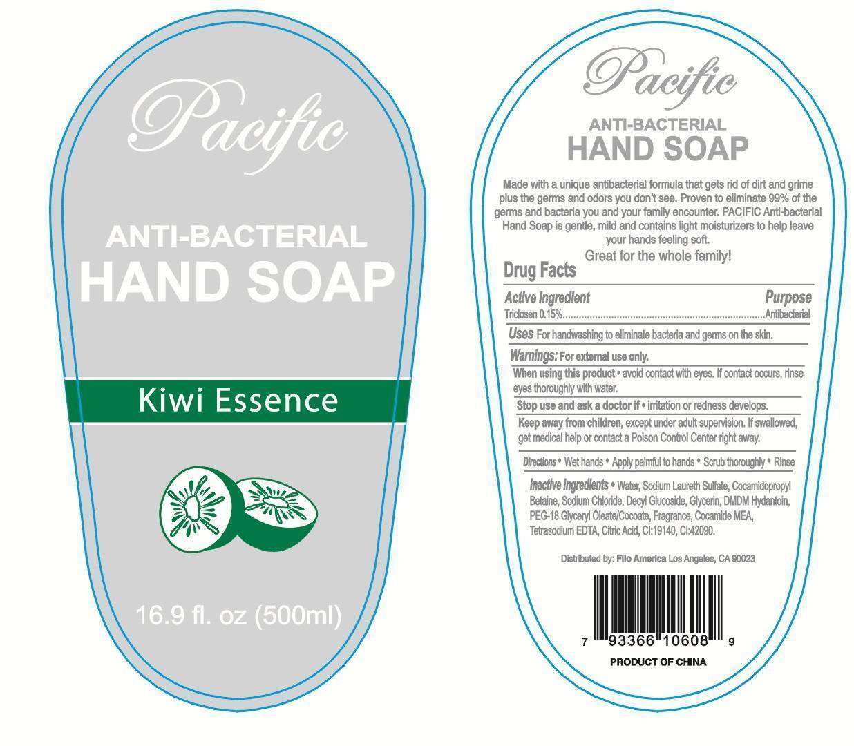 Pacific Anti-bacterial Hand Cleanse Kiwi Essence | Triclosan Gel Breastfeeding