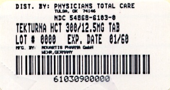 image of 300 mg / 12.5 mg package label