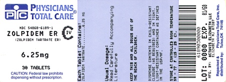 image of 6.25mg package label