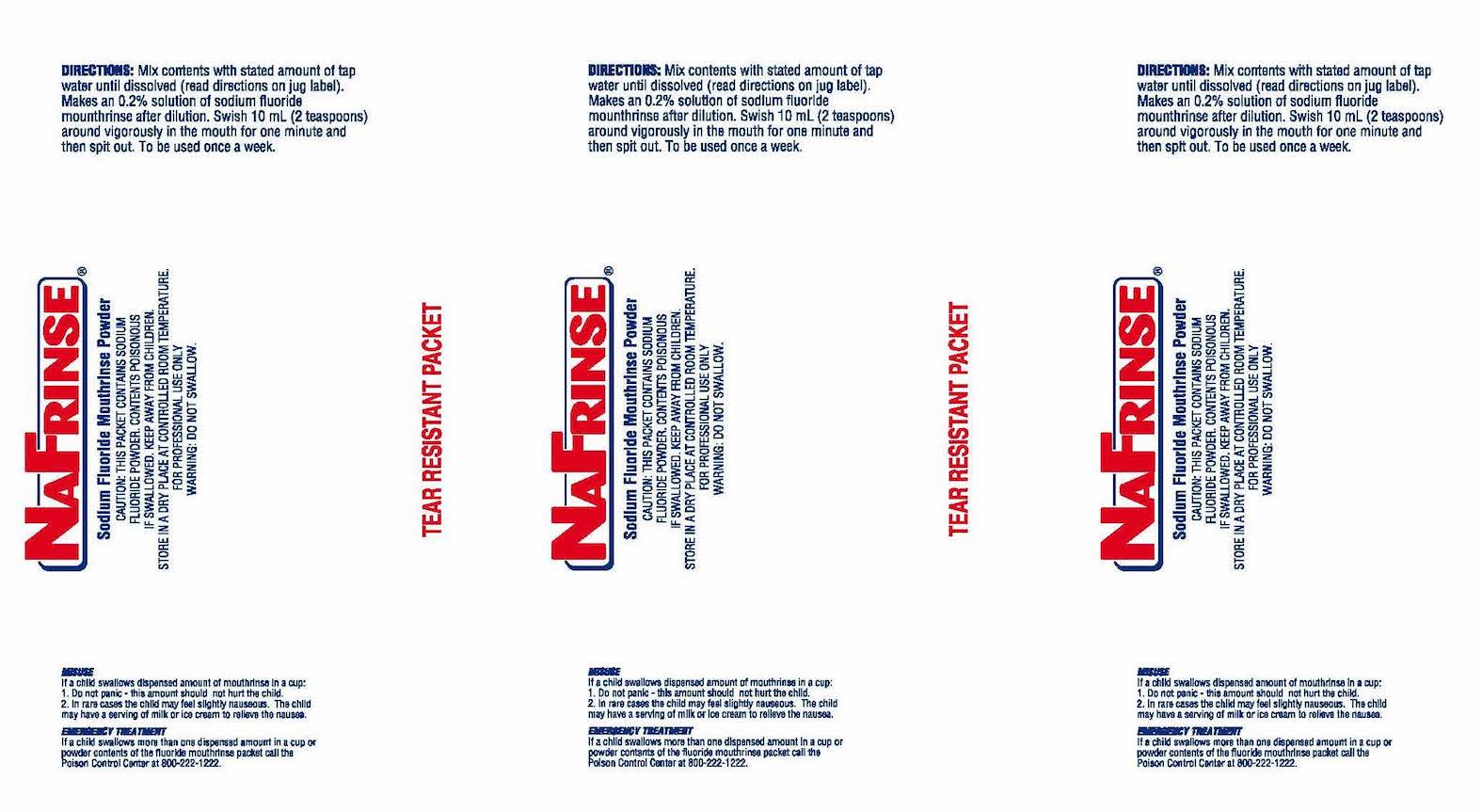 Nafrinse Packetskit Very Berry | Sodium Fluoride Powder and breastfeeding