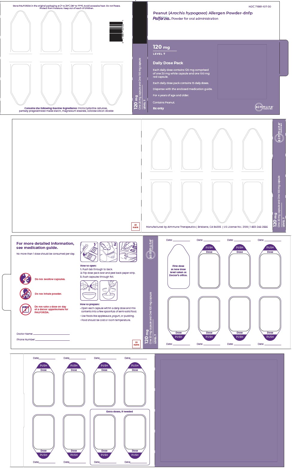 PRINCIPAL DISPLAY PANEL - Kit Dose Pack - 120 mg