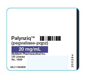 20 mg Syringe Label