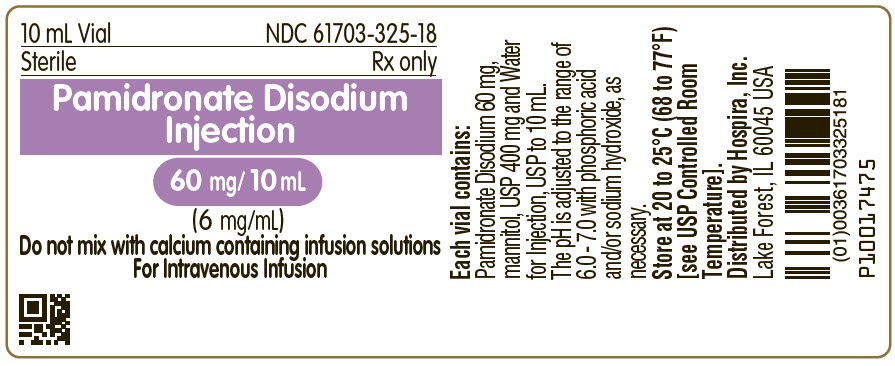 PRINCIPAL DISPLAY PANEL - 60 mg/10 mL Vial Label