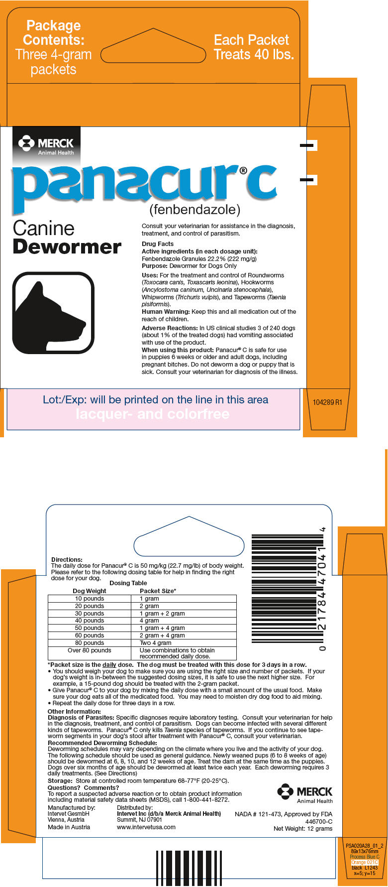 PRINCIPAL DISPLAY PANEL - 4 g Packet Carton