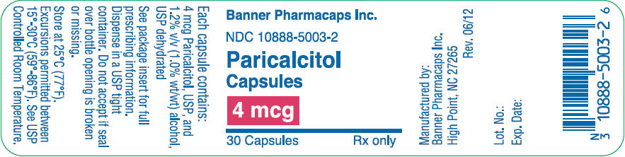 PRINCIPAL DISPLAY PANEL - 4 mcg Capsule Bottle Label