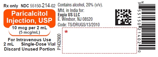 PACKAGE LABEL-PRINCIPAL DISPLAY PANEL - 10 mcg per 2 mL (5 mcg / mL) [Single Dose Vial] - Container Label