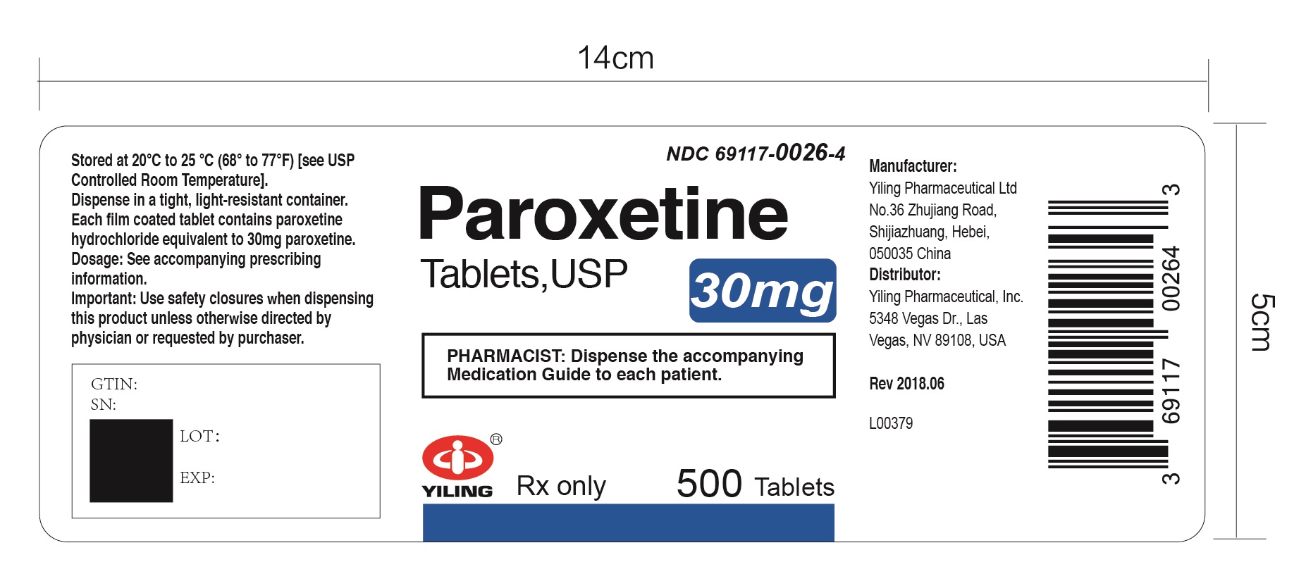 paroxetine-30mg 500s