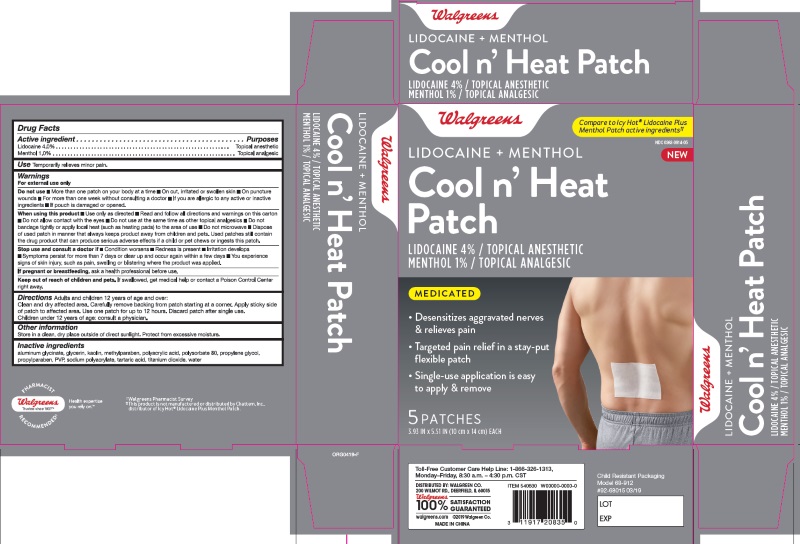 Cold And Heat Lidocaine Patch Plus Menthol | Lidocaine, Menthol Patch Breastfeeding