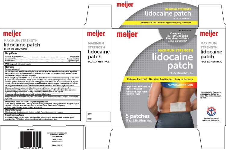 Maximun Strength Lidocaine Patch Plus Menthol | Lidocaine, Menthol Patch Breastfeeding