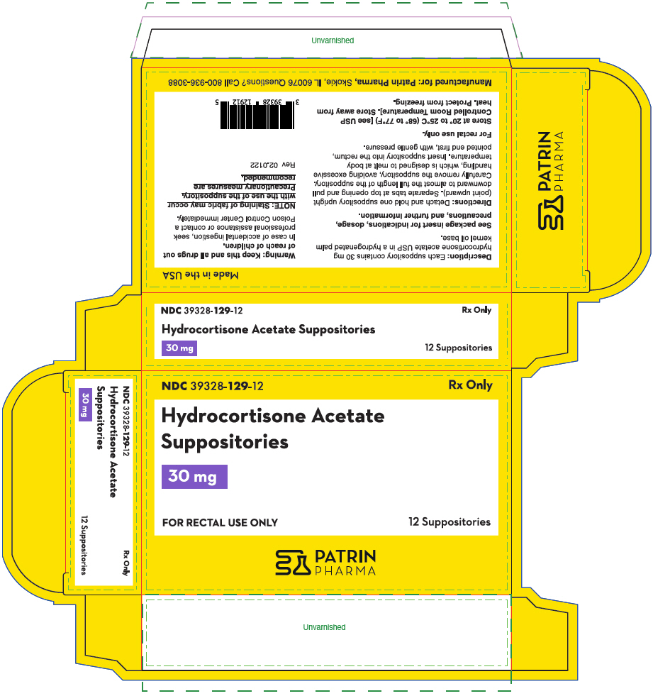 PRINCIPAL DISPLAY PANEL - 30 mg Suppository Carton