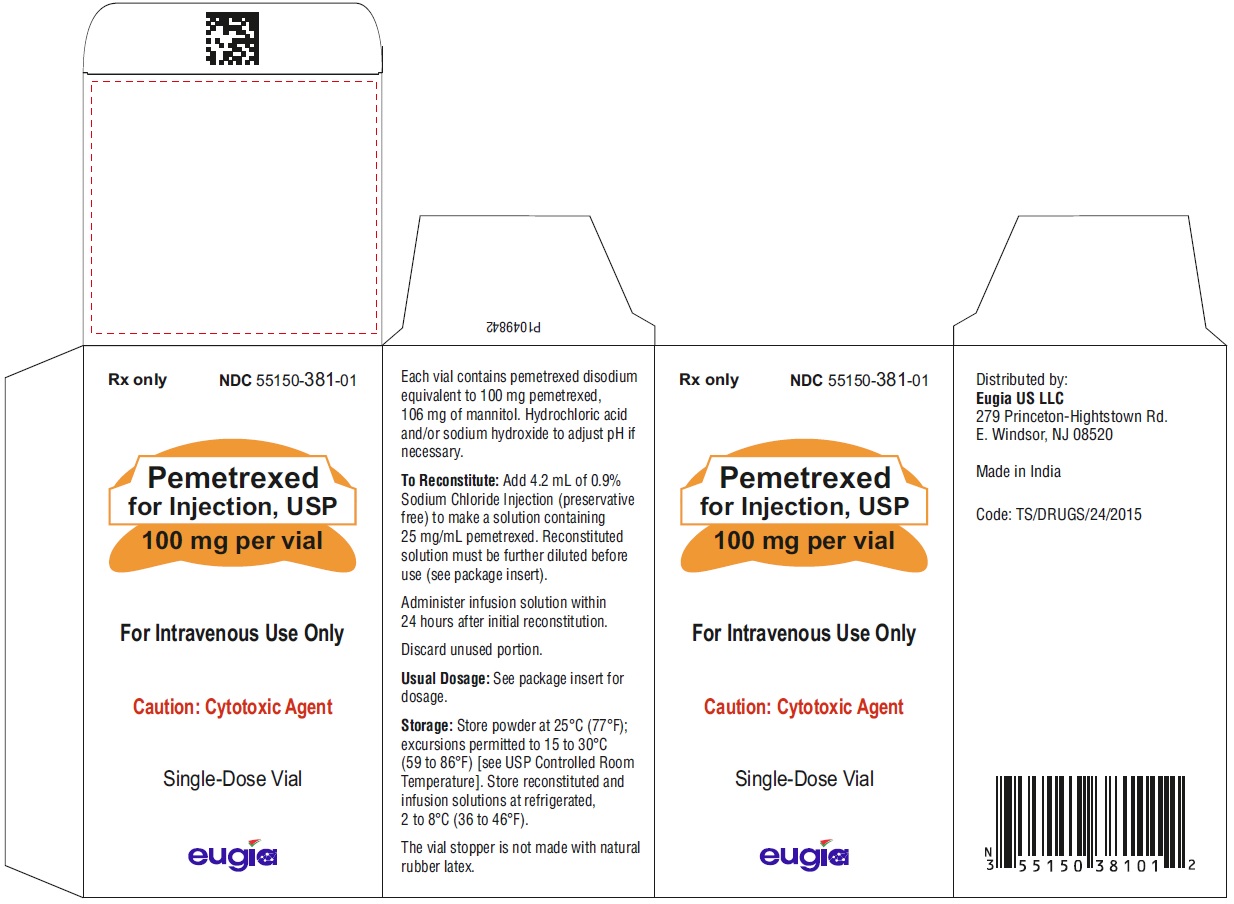PACKAGE LABEL-PRINCIPAL DISPLAY PANEL- 100 mg per vial - Container Carton