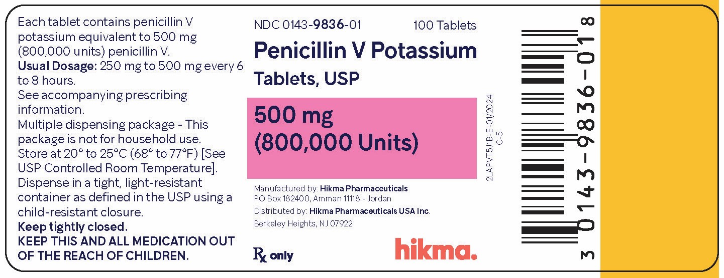 Penicillin V Pot.Tabs 500mg-100Tabs