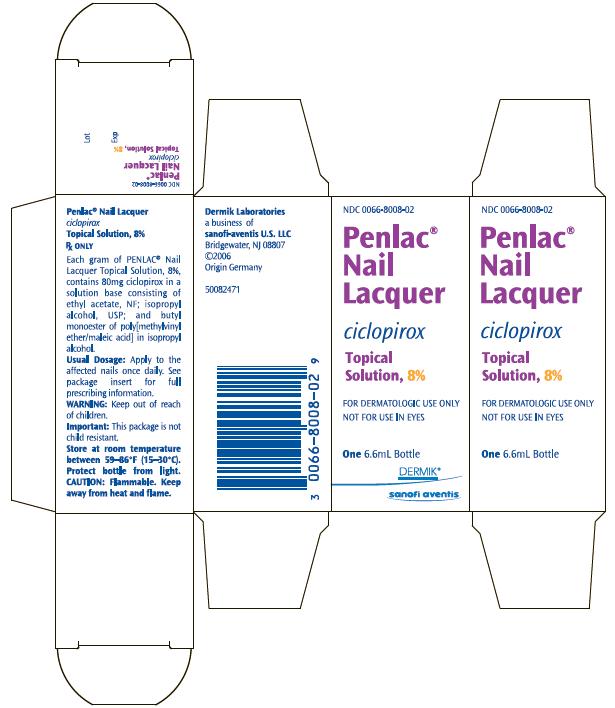 PRINCIPAL DISPLAY PANEL - 6.6 mL Bottle Carton
