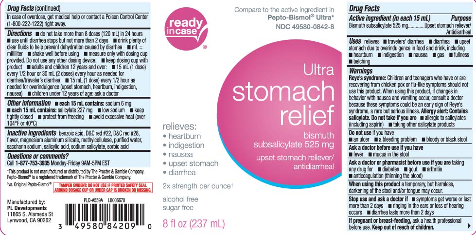Stomach Relief Ultra Strength | Bismuth Subsalicylate Liquid Breastfeeding