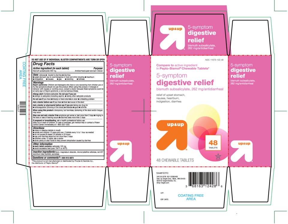 Up And Up 5-symptom Digestive Relief | Bismuth Subsalicylate Tablet Breastfeeding