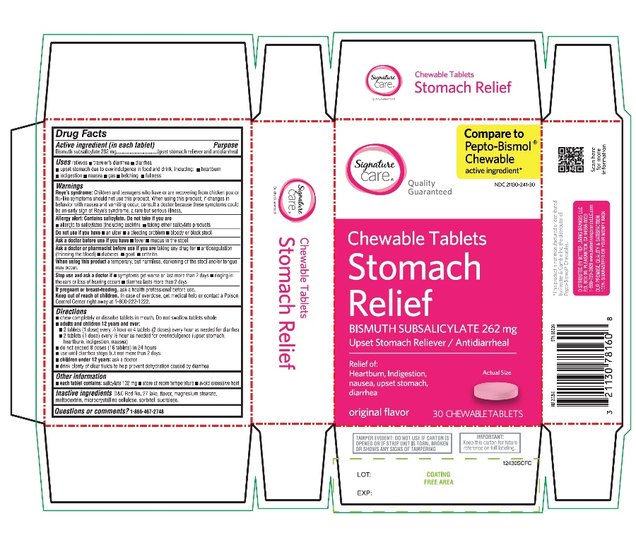 Stomach Relief BISMUTH SUBSAQLICYLATE