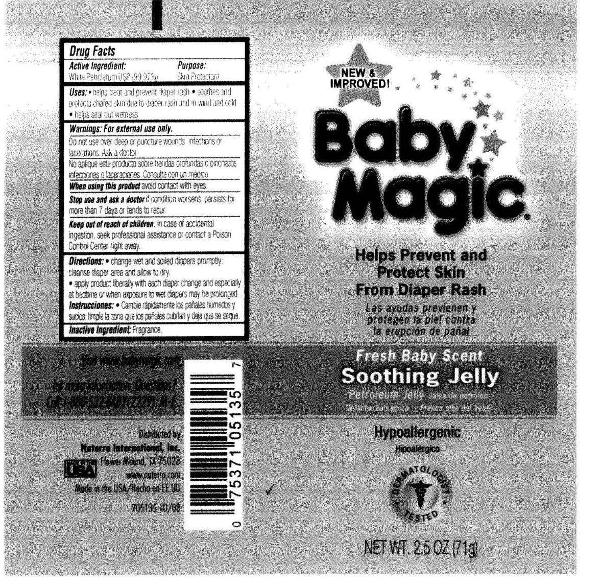 Fresh Baby Scent Soothing Jelly | Petroleum Gel Breastfeeding