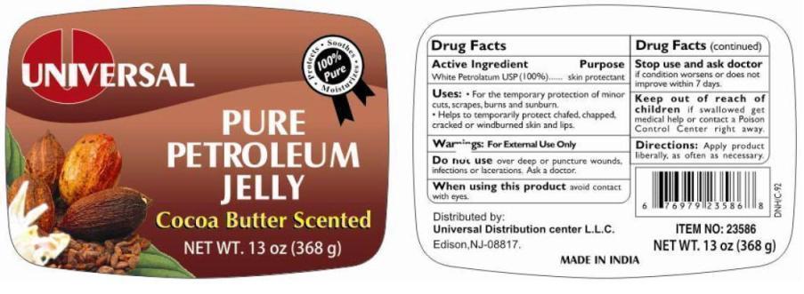Universal Pure Petroleum Cocoa Butter Scented | White Petroleum Jelly Breastfeeding