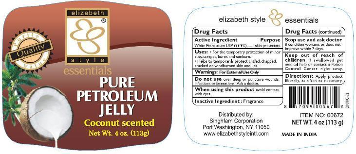 Pure Petroleum Coconut Scented | White Petroleum Jelly Breastfeeding