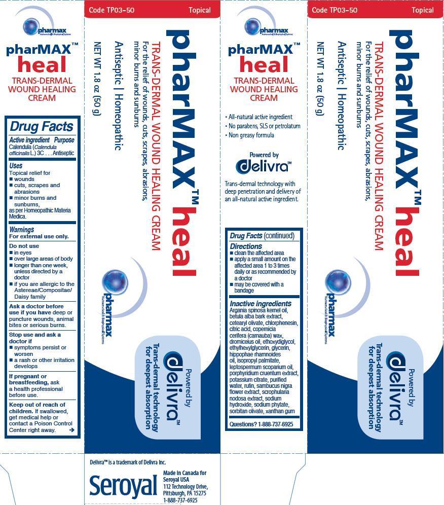 pharMAX heal Carton label