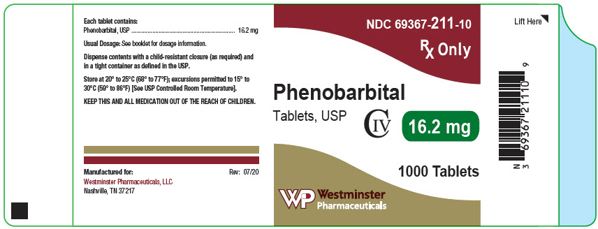 Principal Display Panel - 16.2 mg Tablet Bottle Label