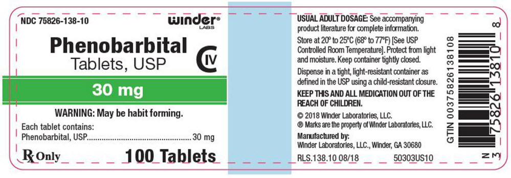 Principal Display Panel - 30 mg Tablet Bottle Label