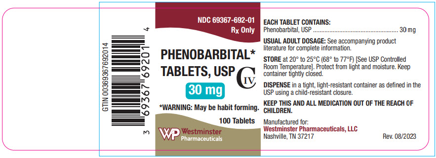 PRINCIPAL DISPLAY PANEL - 30 mg Tablet Bottle Label