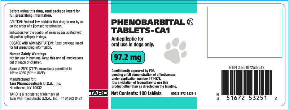 PRINCIPAL DISPLAY PANEL - 97.2 mg Tablet Bottle Label