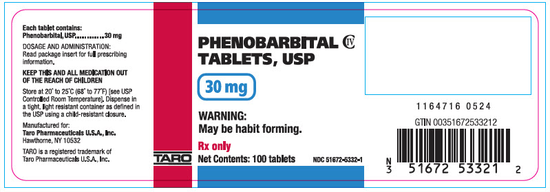 PRINCIPAL DISPLAY PANEL - 30 mg Tablet Bottle Label