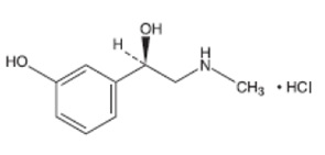 phenylephrine-hydrochloride-structure