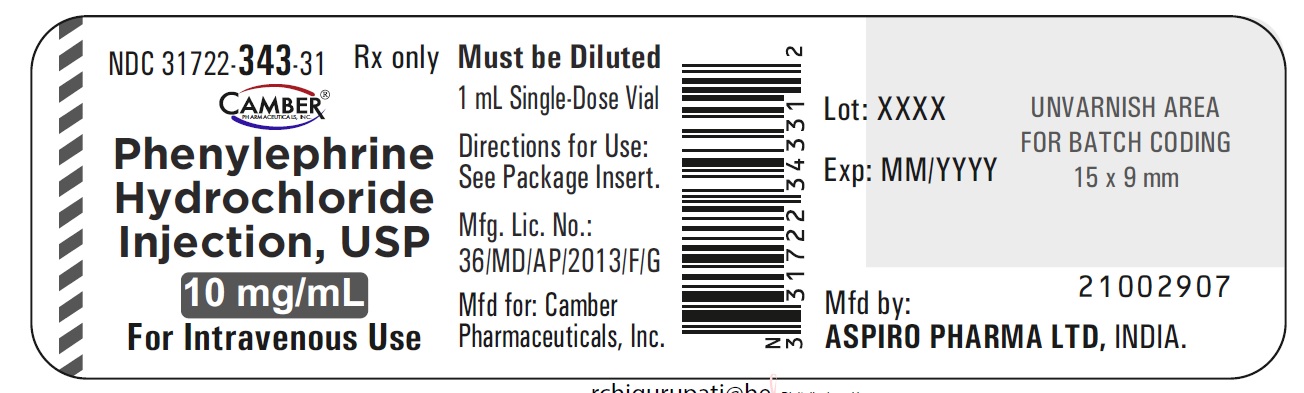 phenylephrinehcl10mgcontainerlabel