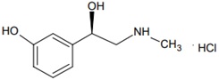 phenylephrinestructure