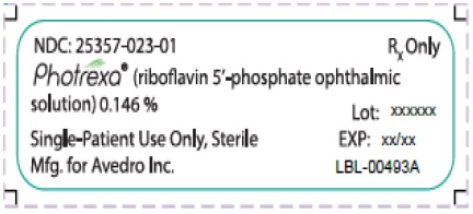 Photrexa Syringe Label
