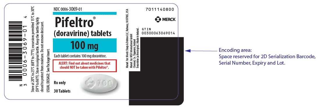 Rx Item-Pifeltro 100MG 30 Tab by Merck & Co Pharma USA 