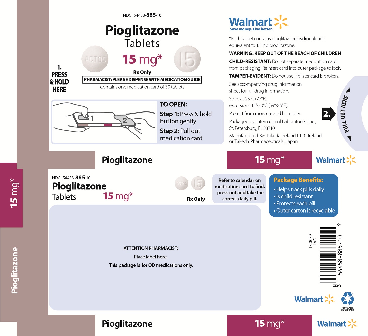 Pioglitazone Tablets 15 mg