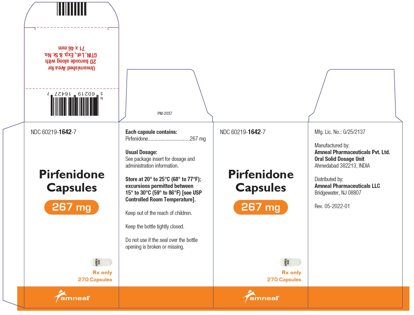 pirfenidone 267 mg