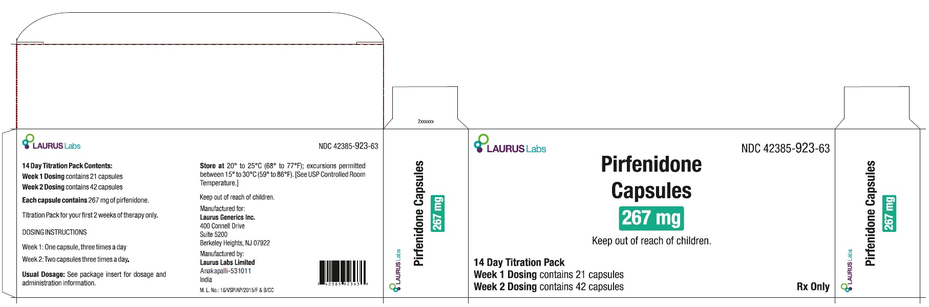 PACKAGE LABEL.PRINCIPAL DISPLAY PANEL - 14-Day Titration Pack